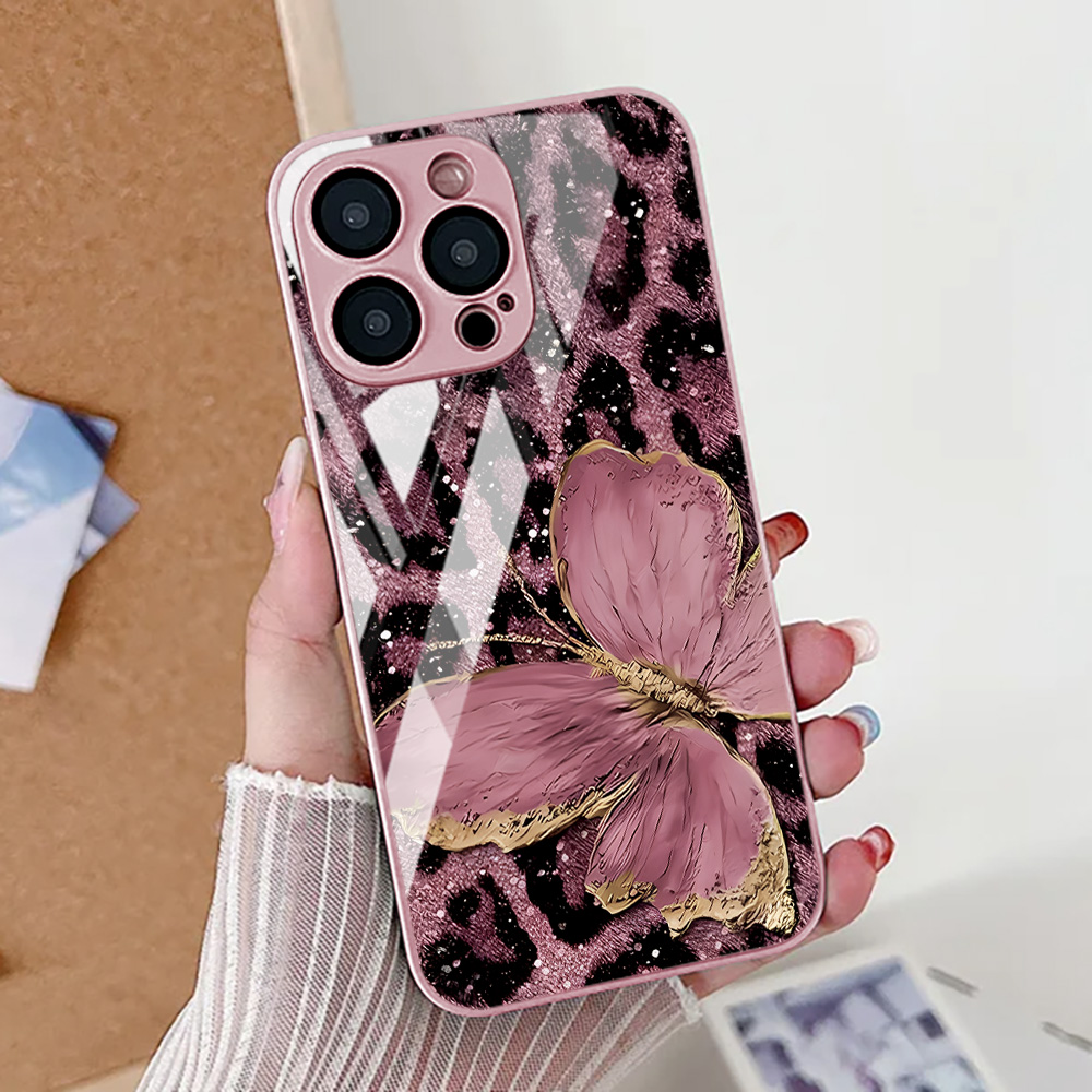 Butterfly Leopard Print Phone  – Phone Cases Xr Iphone recenzja i cena