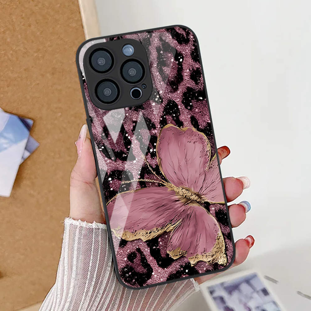 Butterfly Leopard Print Phone  – Phone Cases Xr Iphone recenzja i cena