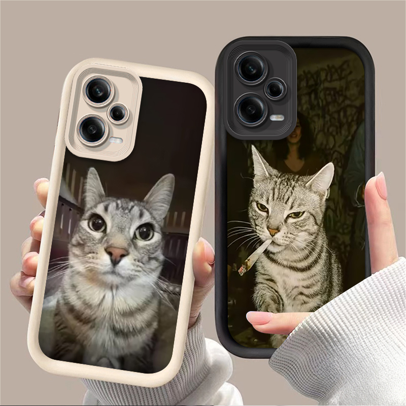 Trendy Cat Smoking Phone Case  – Phone Cases Xiaomi 14 recenzja i cena