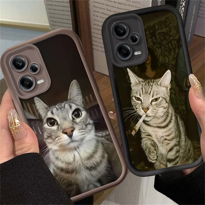 Trendy Cat Smoking Phone Case  – Phone Cases Xiaomi 14 recenzja i cena