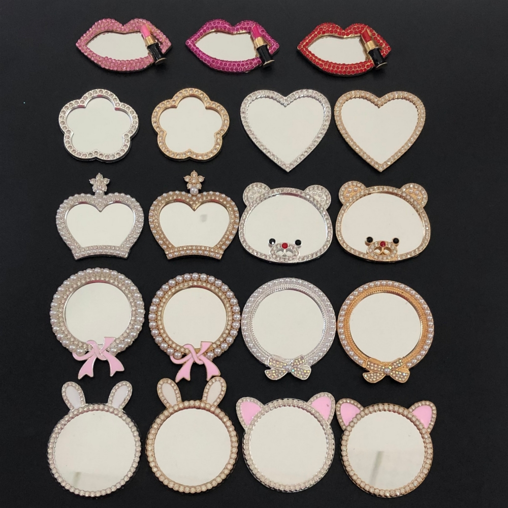 1pcs Luxury Rhinestone Mirror  – Phone Cases Junk recenzja i cena