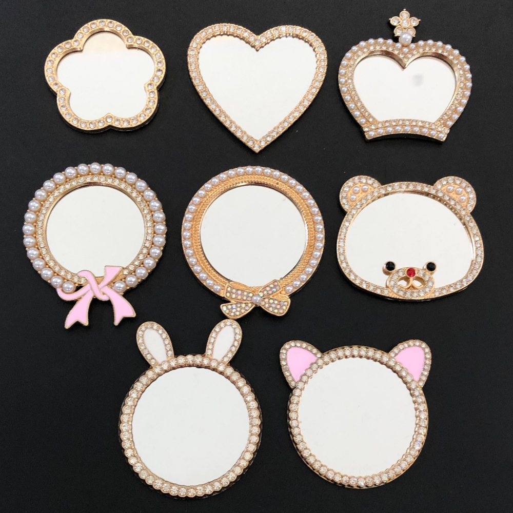1pcs Luxury Rhinestone Mirror  – Phone Cases Junk recenzja i cena
