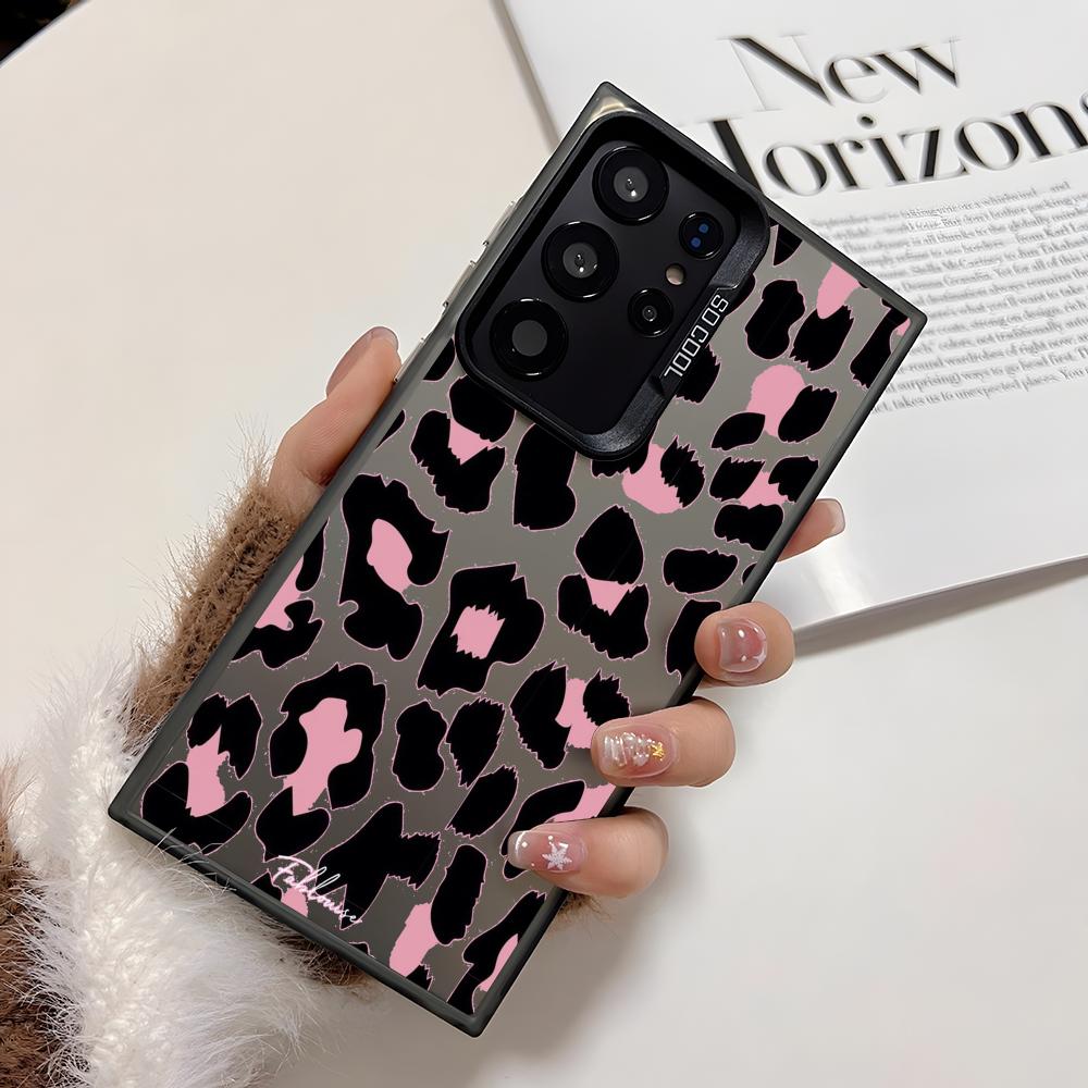 Black Leopard Print Phone Case – Phone Cases Leopard Print recenzja i cena