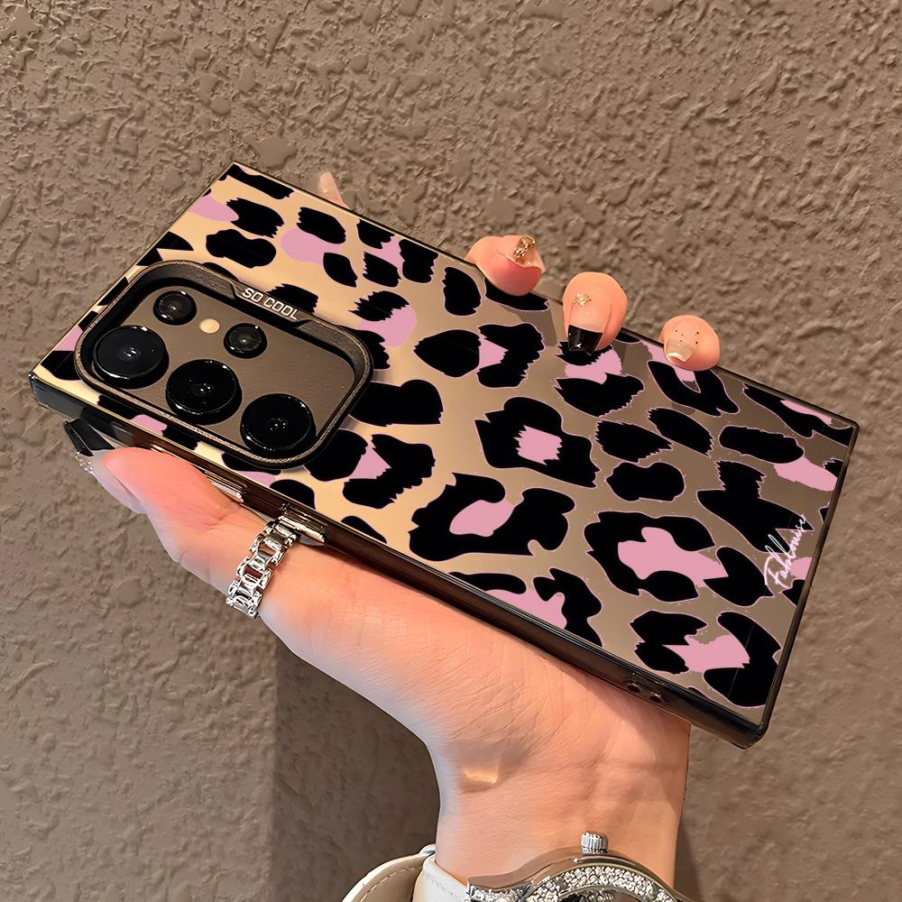 Black Leopard Print Phone Case – Phone Cases Leopard Print recenzja i cena