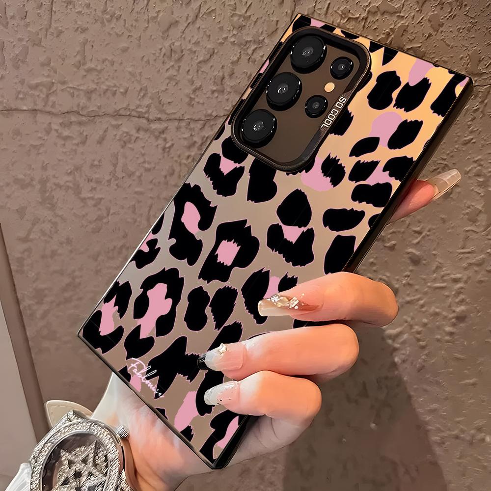 Black Leopard Print Phone Case – Phone Cases Leopard Print recenzja i cena