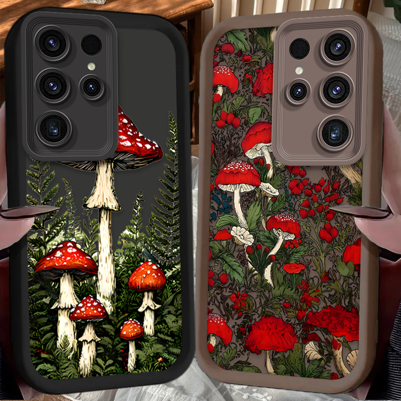 Mushroom Aesthetic Soft Phone  – Phone Cases Aesthetic recenzja i cena