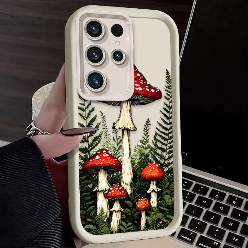 Mushroom Aesthetic Soft Phone  – Phone Cases Aesthetic recenzja i cena