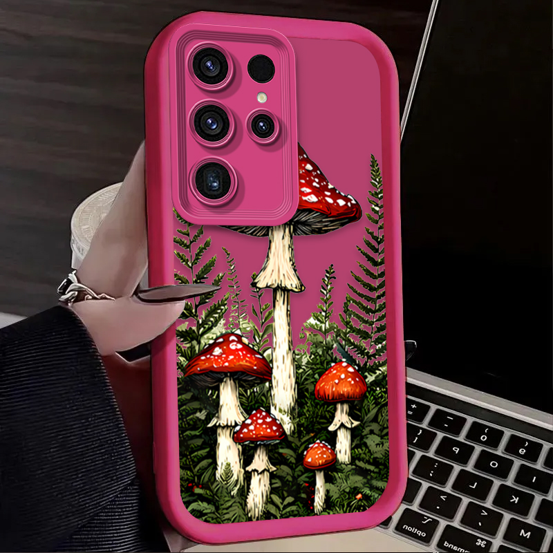 Mushroom Aesthetic Soft Phone  – Phone Cases Aesthetic recenzja i cena