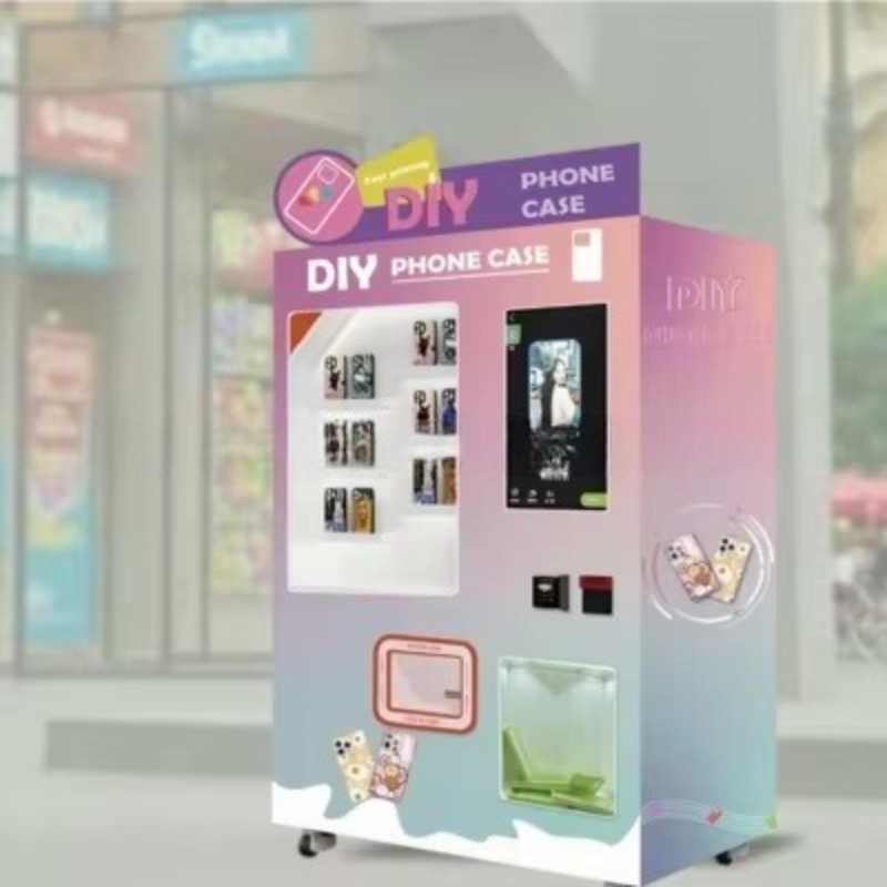 Customized UV Printing DIY Mob – Phone Cases Vending Machine recenzja i cena