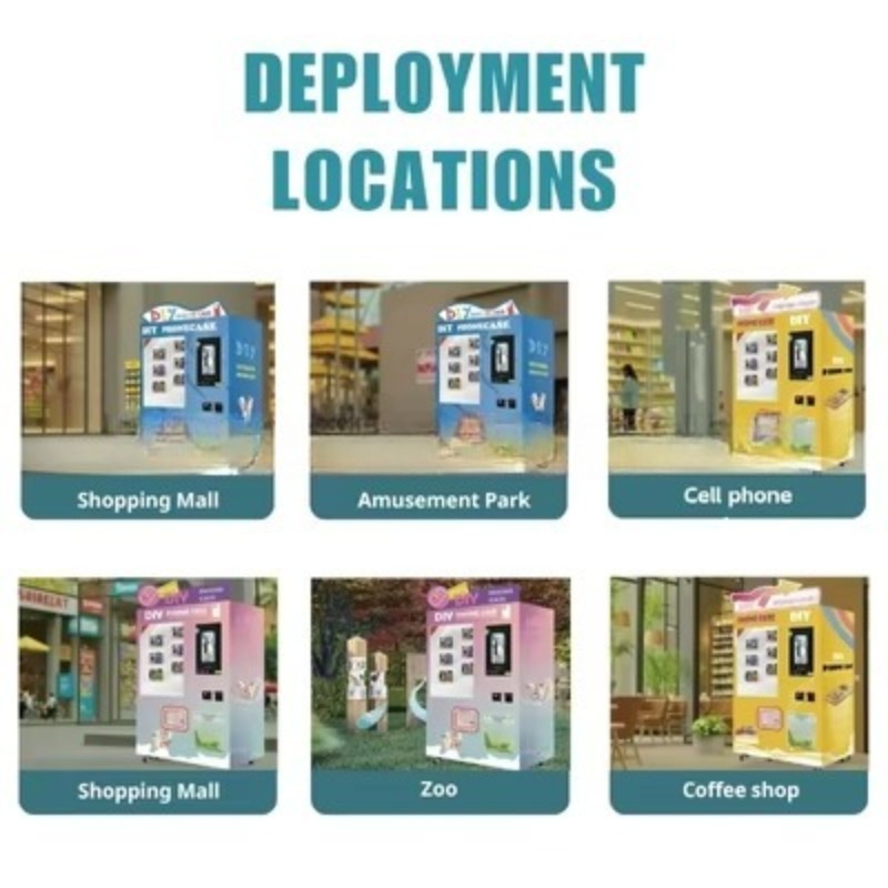 Customized UV Printing DIY Mob – Phone Cases Vending Machine recenzja i cena