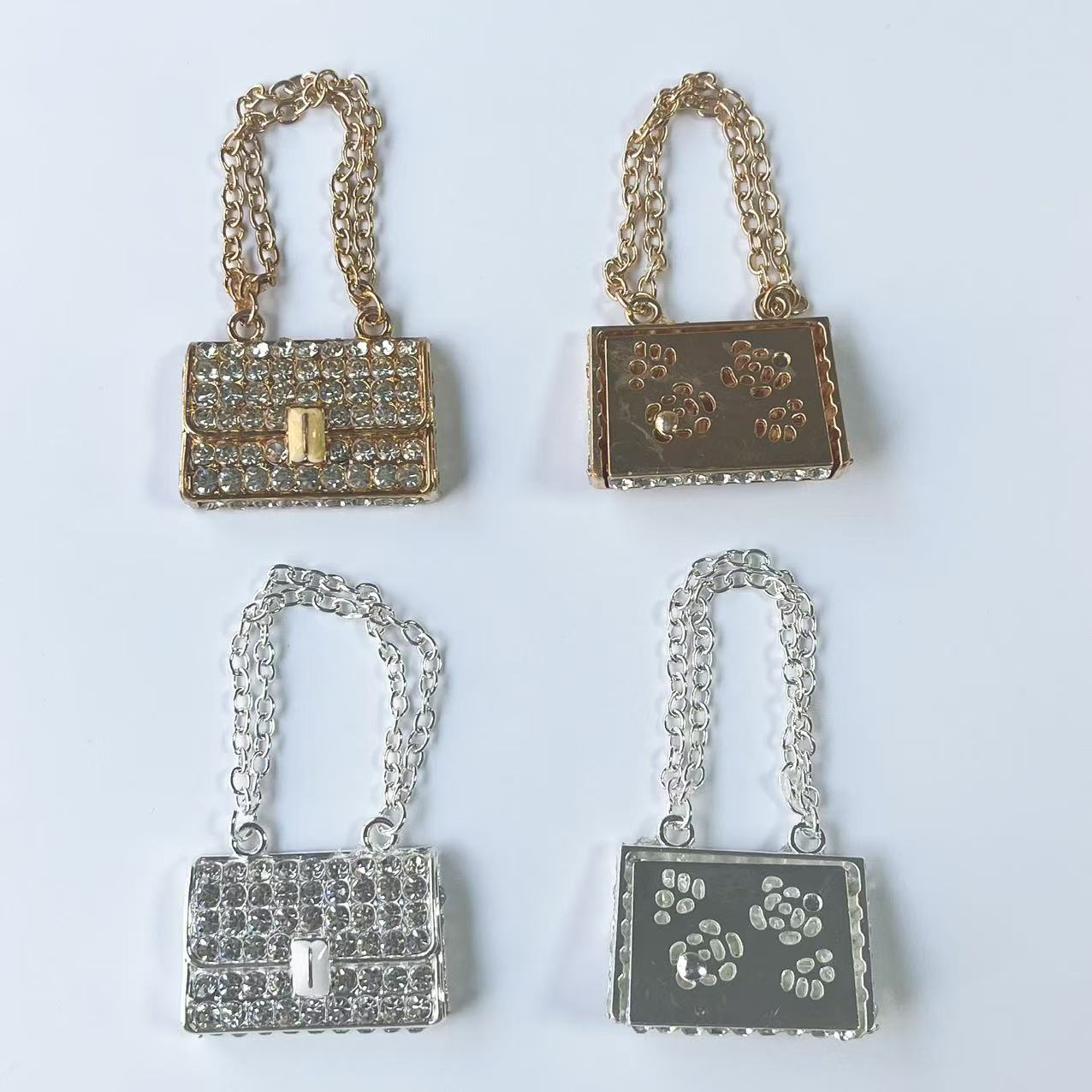 4Pcs Chic Mini Rhinestone Hand – Phone Cases Junk recenzja i cena