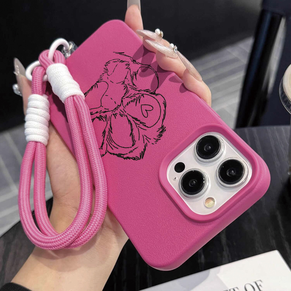 Amiable Dog Paw Beans INS Hand – Phone Cases With Straps recenzja i cena