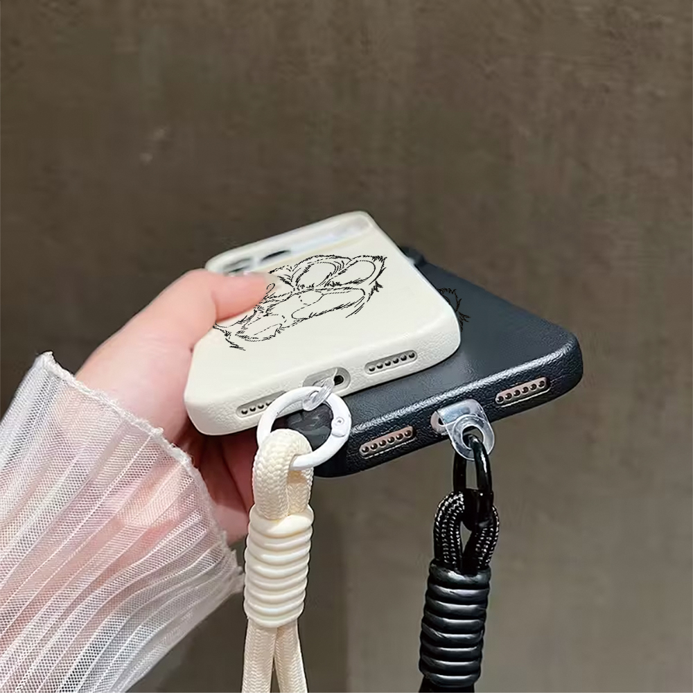 Amiable Dog Paw Beans INS Hand – Phone Cases With Straps recenzja i cena