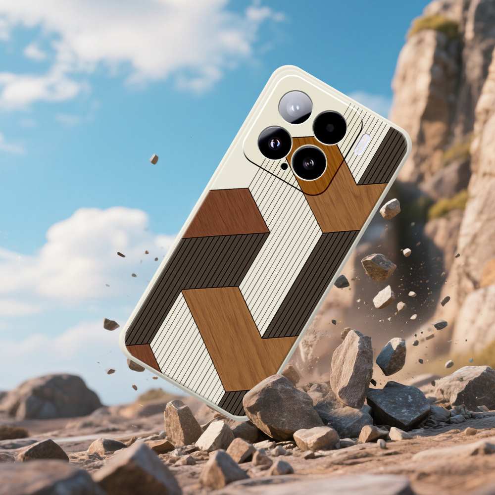 Geometric Style Wooden Phone C – Phone Cases Xiaomi recenzja i cena