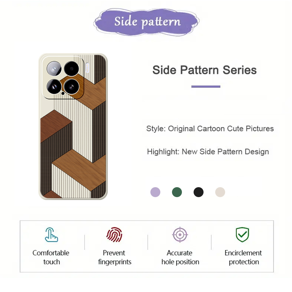 Geometric Style Wooden Phone C – Phone Cases Xiaomi recenzja i cena