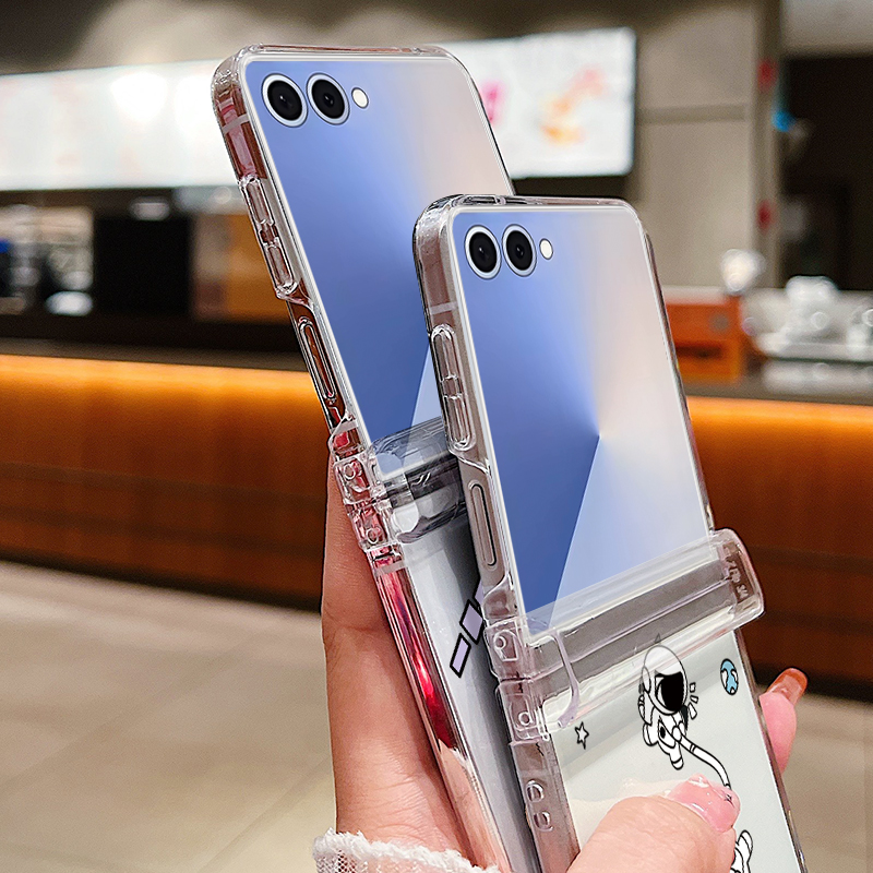 Astronauts Pattern Folding Pho – Phone Cases Clear recenzja i cena