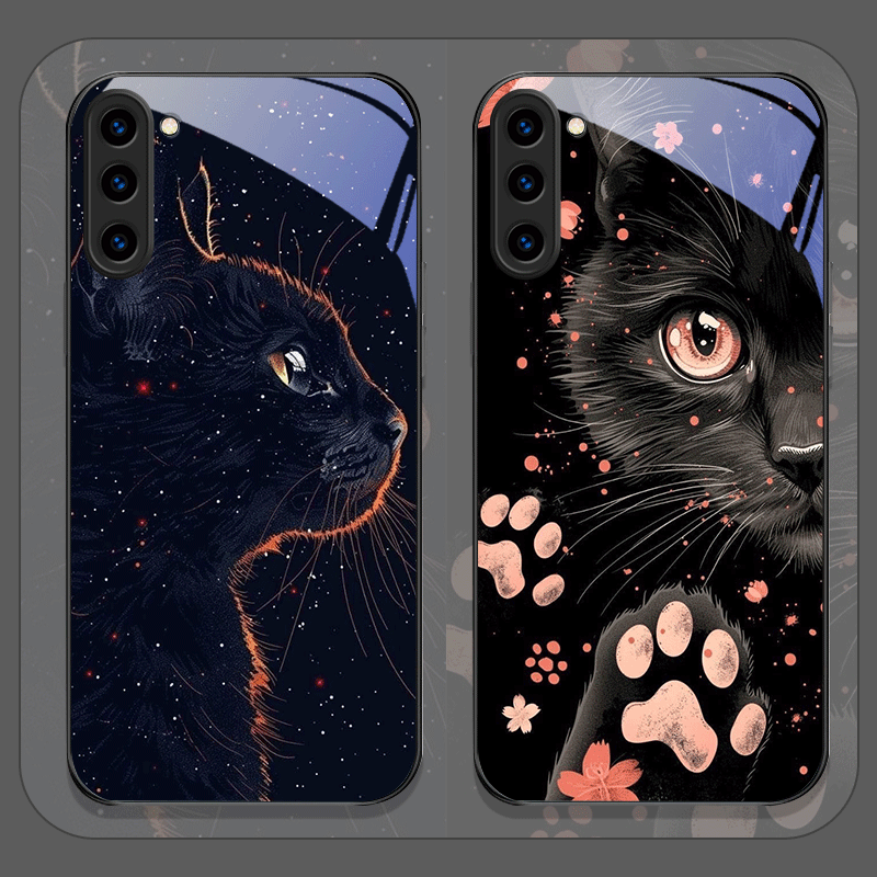 Black Personality Cool Cat Tem – Phone Cases Cool recenzja i cena