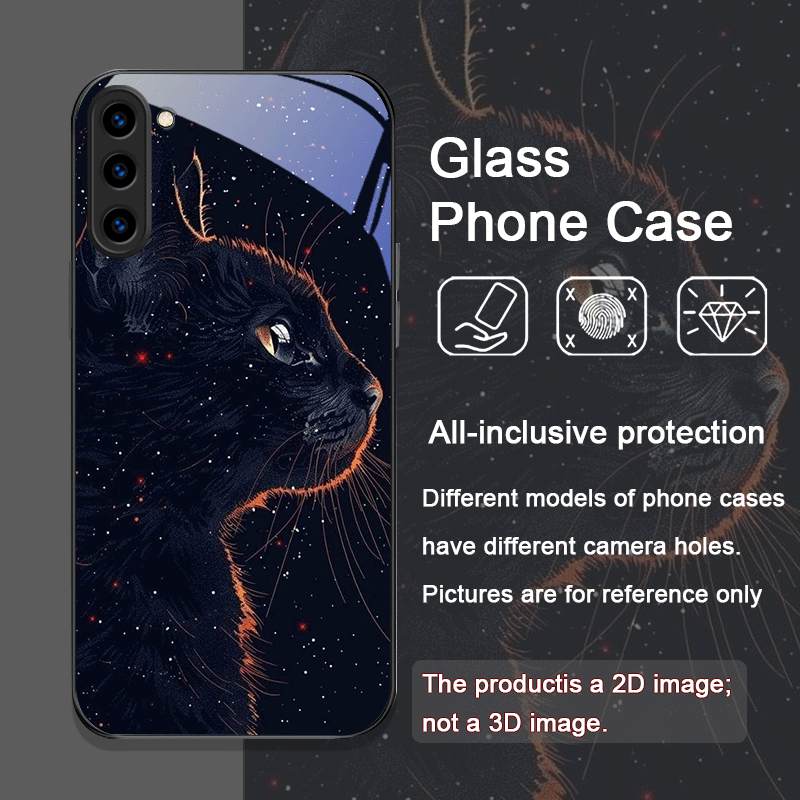 Black Personality Cool Cat Tem – Phone Cases Cool recenzja i cena
