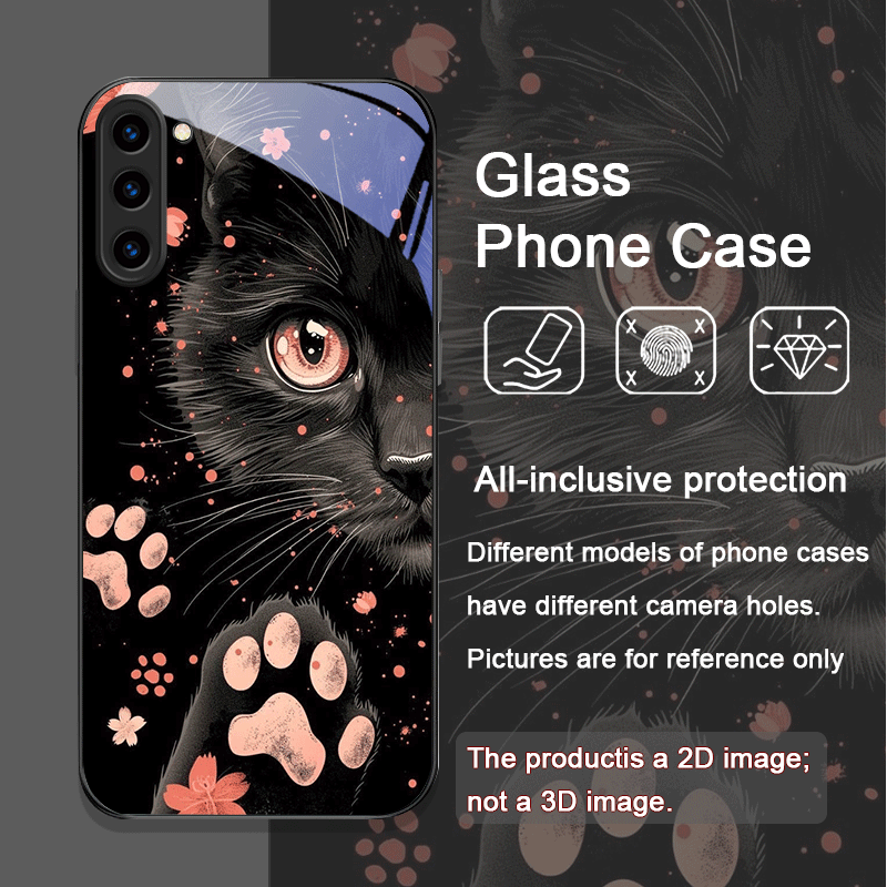 Black Personality Cool Cat Tem – Phone Cases Cool recenzja i cena