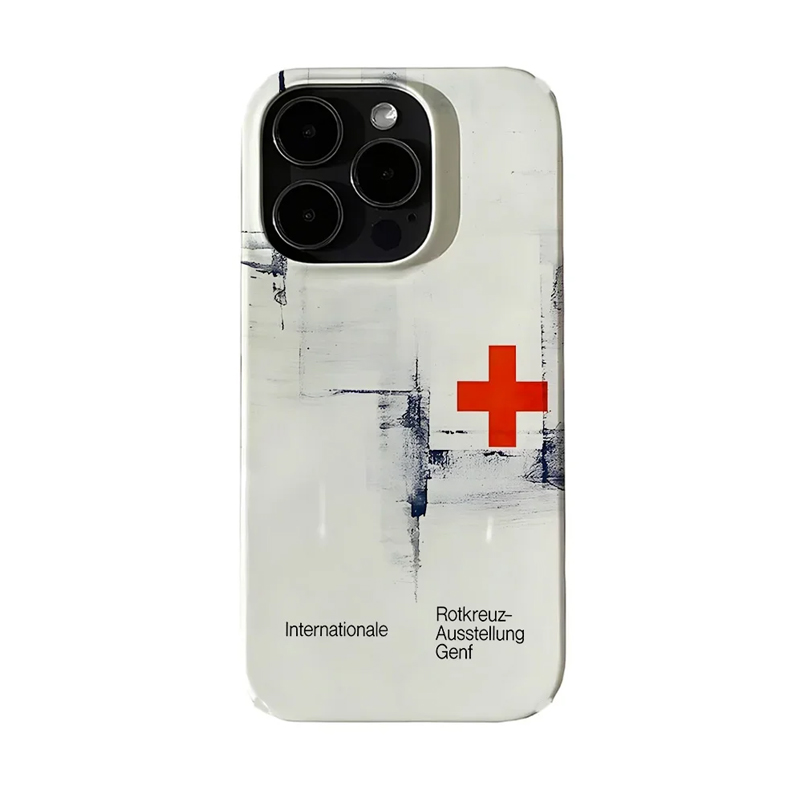 Hot Sale Ins Retro Red Cross A – Phone Cases On Sale recenzja i cena