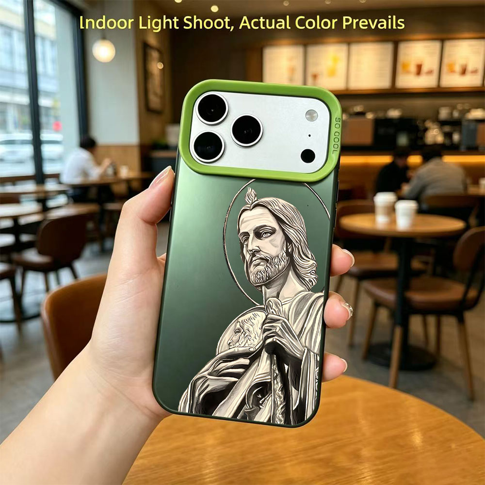 San Judas Tadeo Pattern Design – Phone Cases Iphone 16 Pro Max recenzja i cena