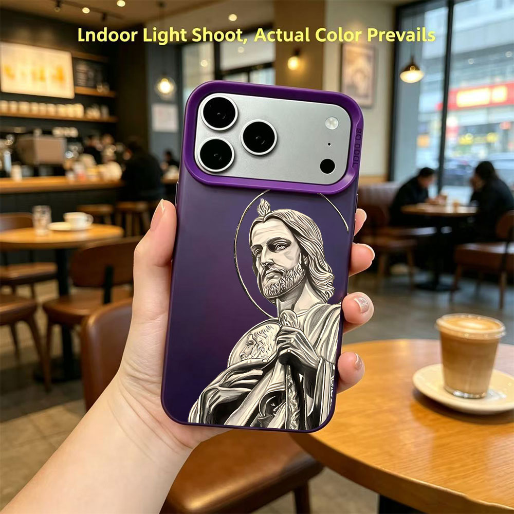San Judas Tadeo Pattern Design – Phone Cases Iphone 16 Pro Max recenzja i cena