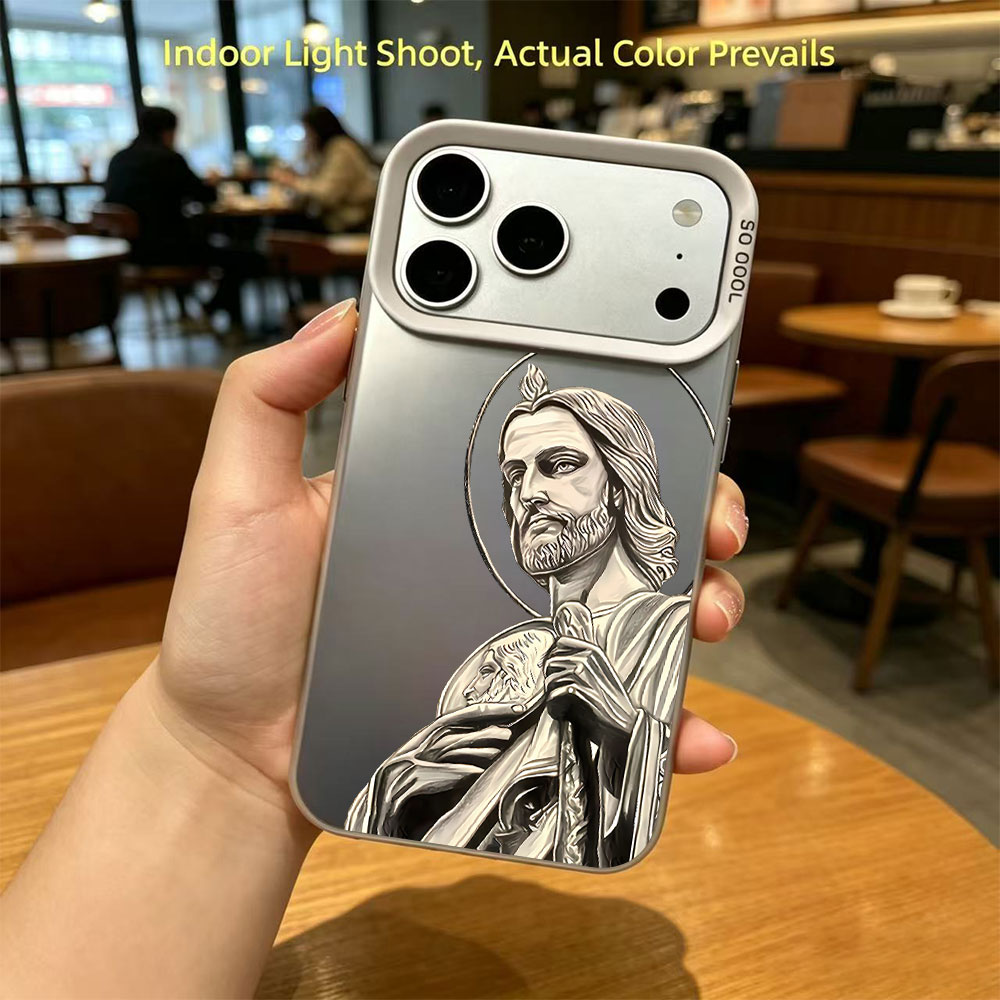 San Judas Tadeo Pattern Design – Phone Cases Iphone 16 Pro Max recenzja i cena