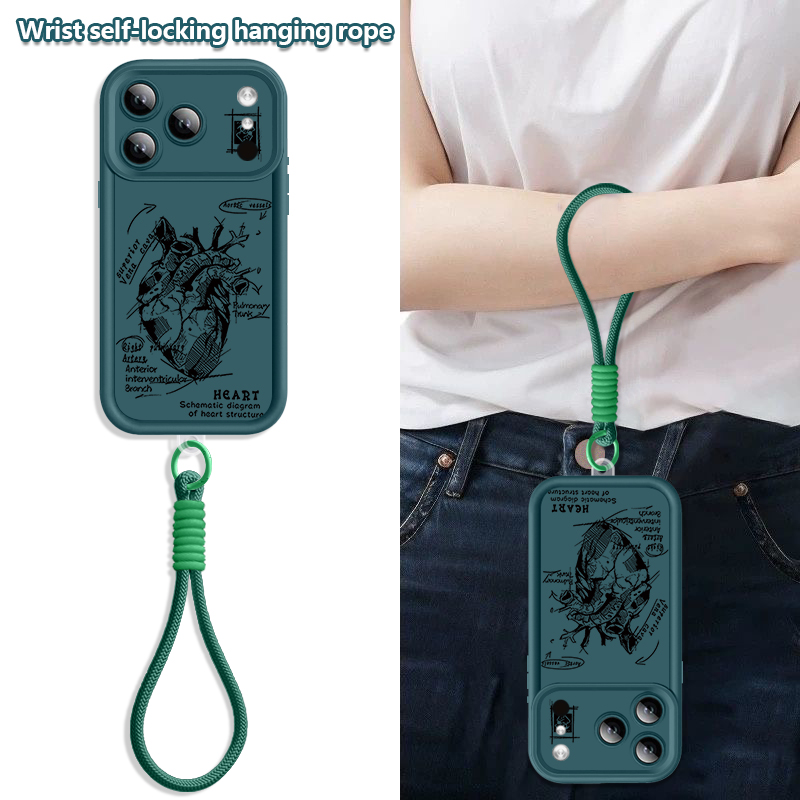 Creative Heart Model Pattern L – Phone Cases With Straps recenzja i cena