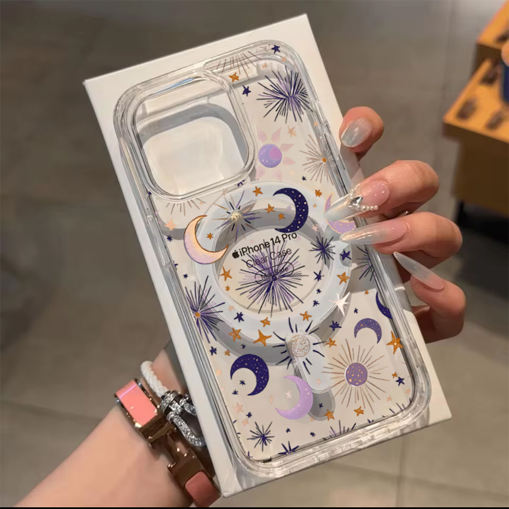 Romantic Sun Moon Stars Phone  – Phone Cases Clear recenzja i cena