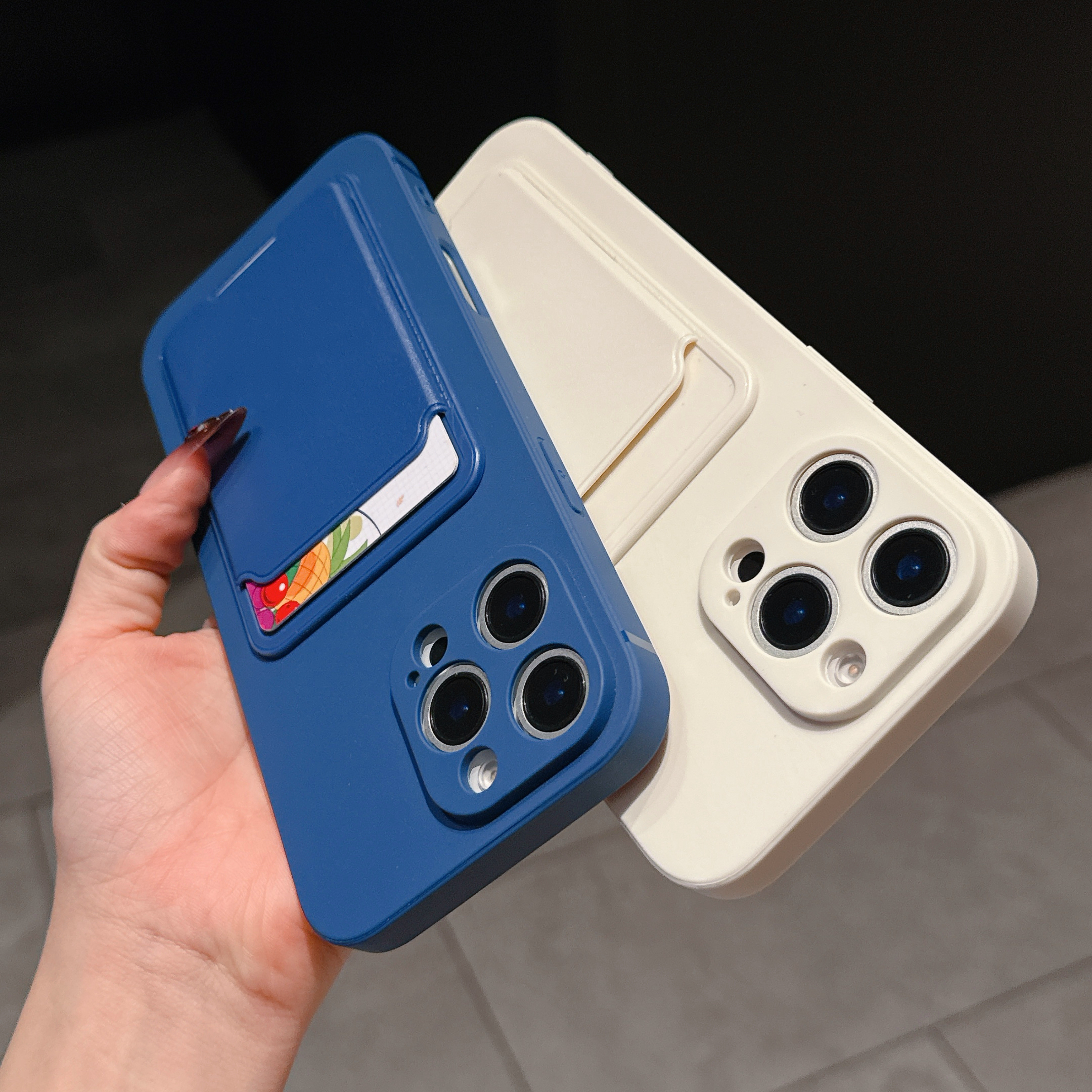 Luxury Liquid Silicone Wallet  – Phone Cases With Wallet On Back recenzja i cena