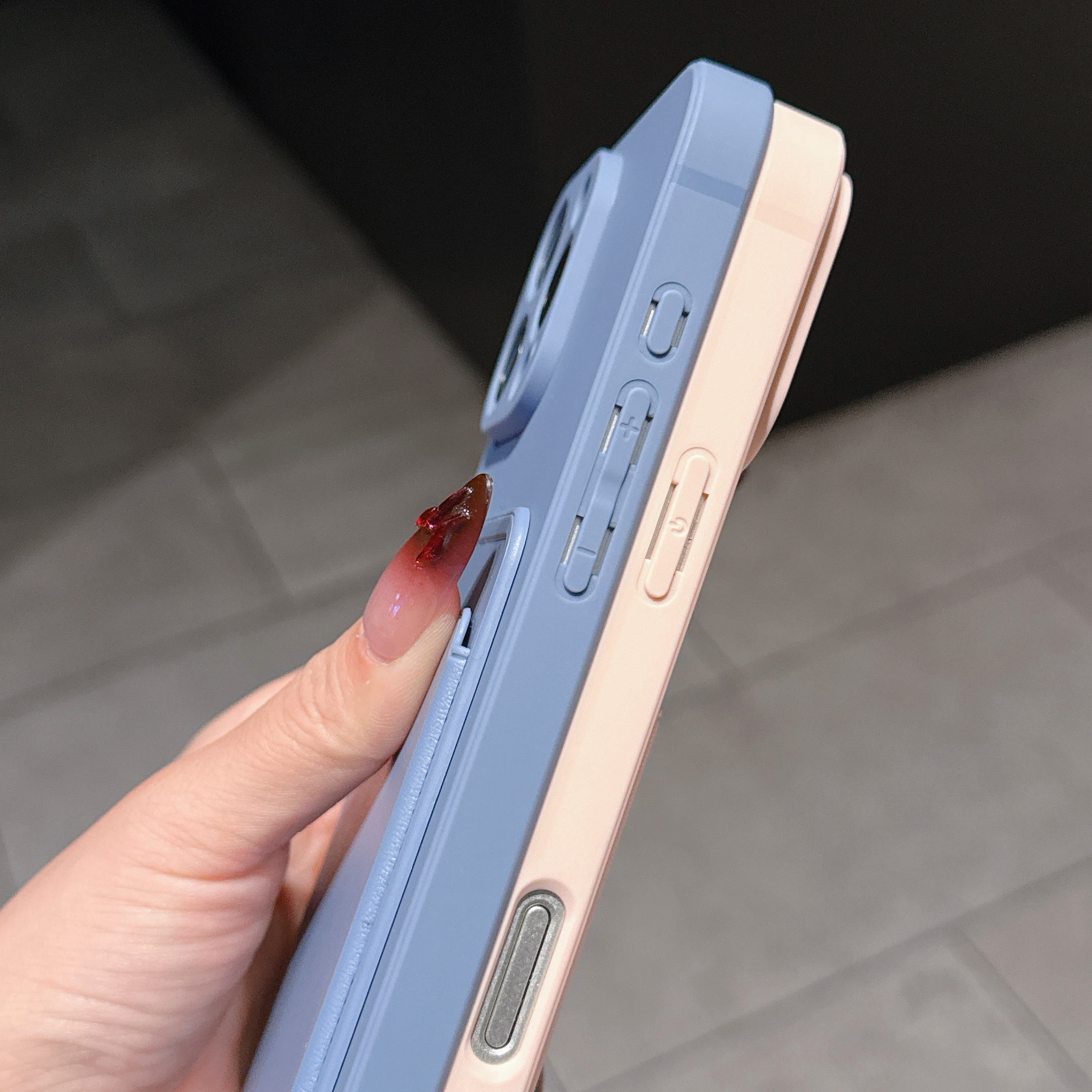 Luxury Liquid Silicone Wallet  – Phone Cases With Wallet On Back recenzja i cena