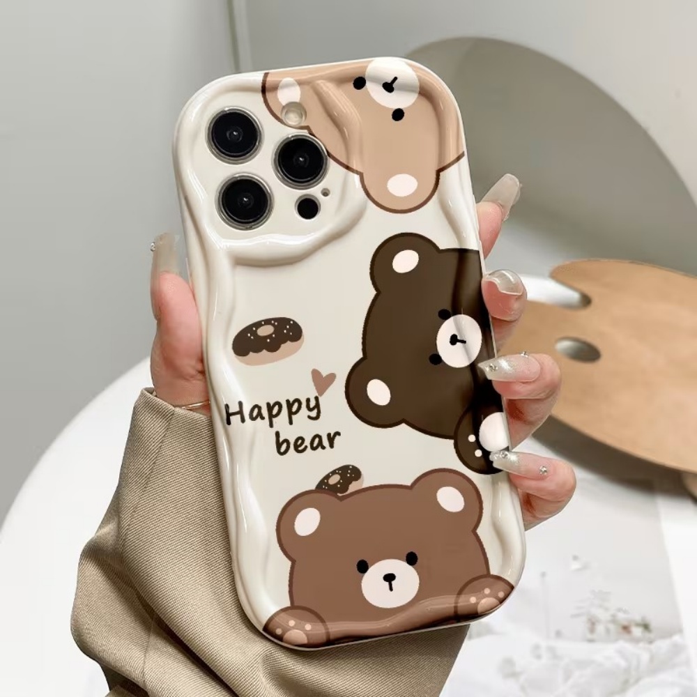Cute Bear Cool Tiger Pattern P – Phone Cases Cool recenzja i cena