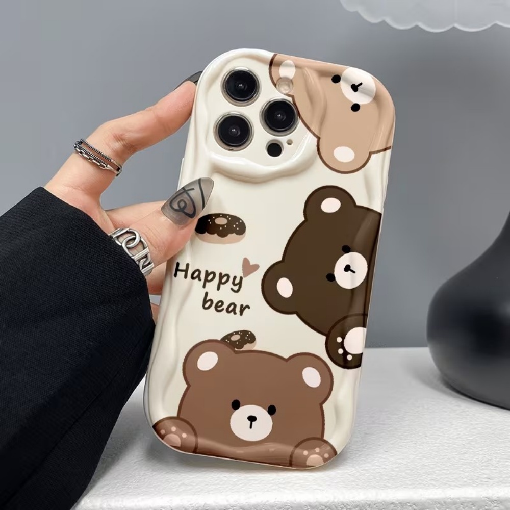 Cute Bear Cool Tiger Pattern P – Phone Cases Cool recenzja i cena