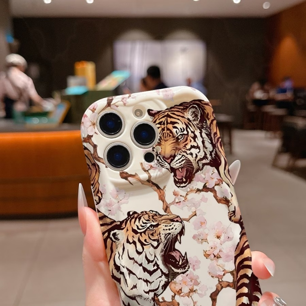 Cute Bear Cool Tiger Pattern P – Phone Cases Cool recenzja i cena