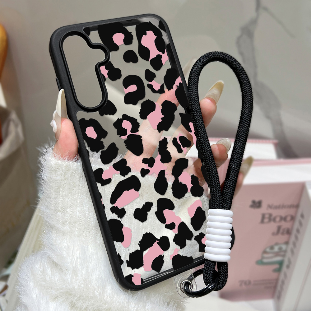 Leopard Print Phone Case For S – Phone Cases With Straps recenzja i cena