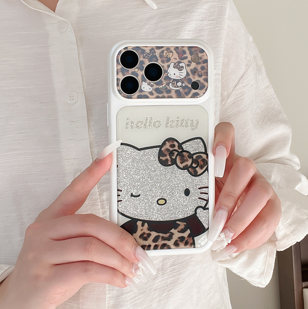 Fashion Cute Cartoon Sanrio He – Phone Cases Leopard Print recenzja i cena