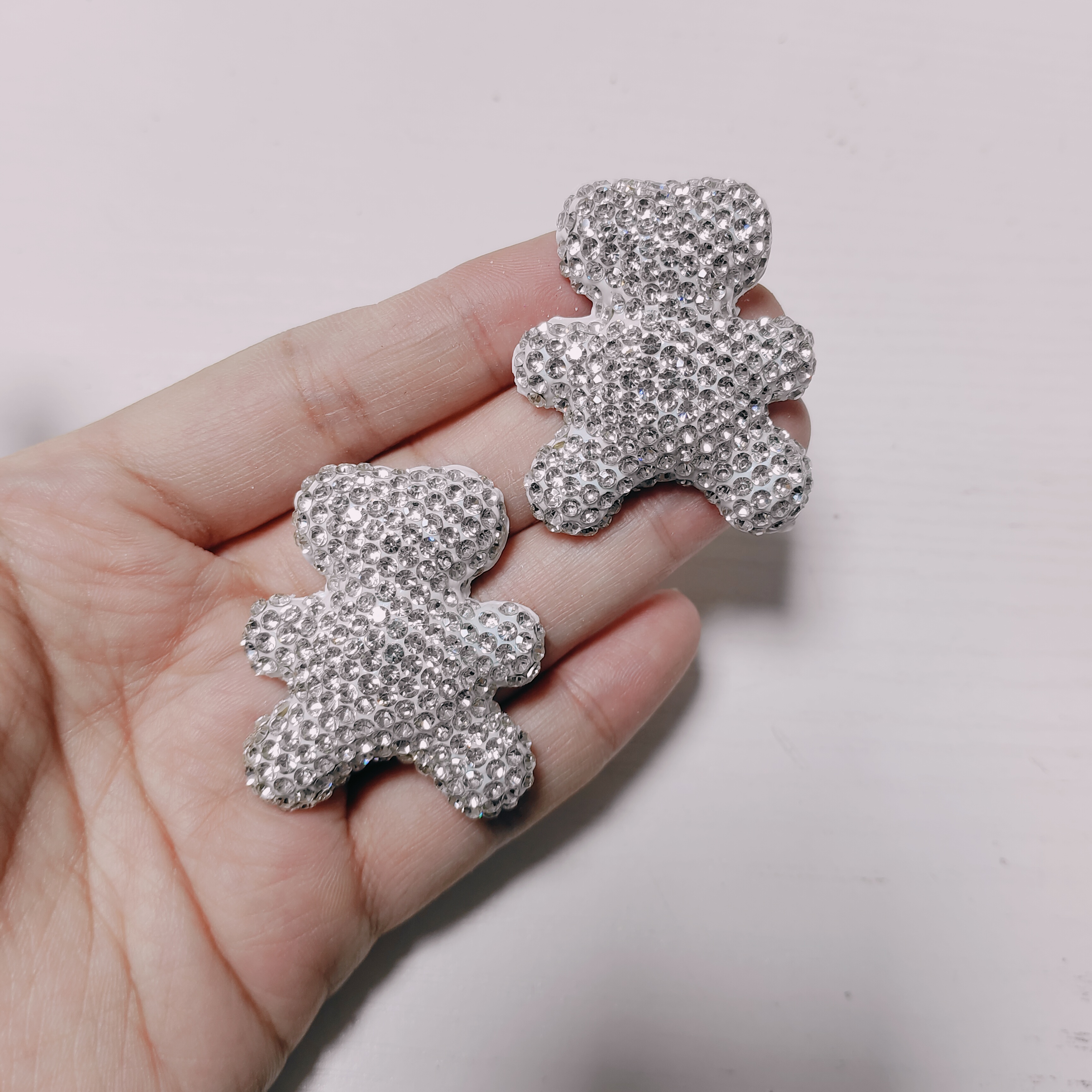2Pcs Shiny Full Rhinestone Bea – Phone Cases Junk recenzja i cena