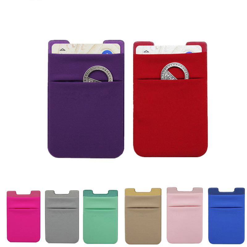 1PCS Credit Card Holder Adhesi – Phone Cases With Wallet On Back recenzja i cena
