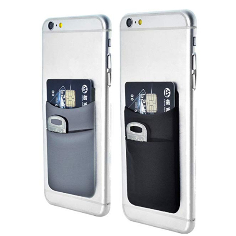 1PCS Credit Card Holder Adhesi – Phone Cases With Wallet On Back recenzja i cena