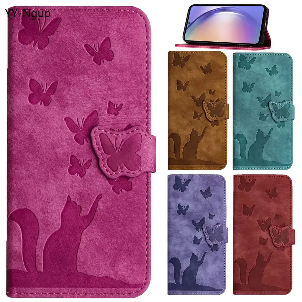 3D Cat Wallet Flip Case for Co – Phone Cases With Wallet On Back recenzja i cena