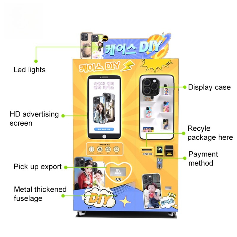 Automatic Intelligent UV Techn – Phone Cases Vending Machine recenzja i cena