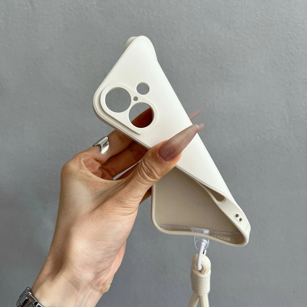 Fashion Silicone Liquid Phone  – Phone Cases With Straps recenzja i cena