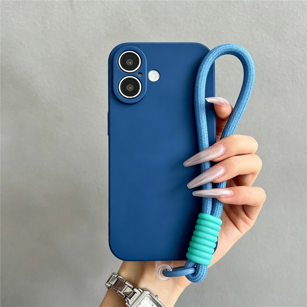 Fashion Silicone Liquid Phone  – Phone Cases With Straps recenzja i cena